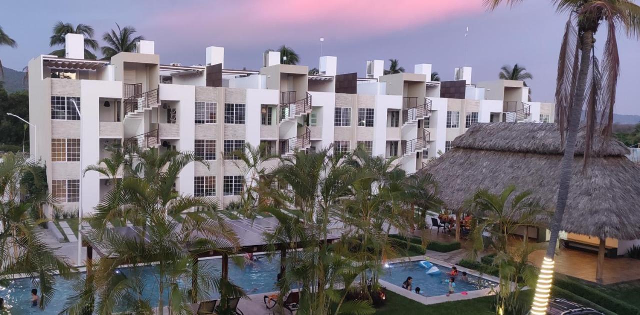 Penthouse Con Roof Garden, Experiencia Sin Igual. Apartment Manzanillo Ngoại thất bức ảnh